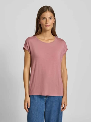T-shirt o kroju regular fit z mieszanki lyocellu model ‘AVA’ Vero Moda