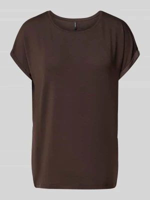 T-shirt o kroju regular fit z mieszanki lyocellu model ‘AVA’ Vero Moda