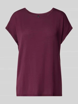T-shirt o kroju regular fit z mieszanki lyocellu model ‘AVA’ Vero Moda
