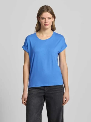 T-shirt o kroju regular fit z mieszanki wiskozy model „MOSTER” Only