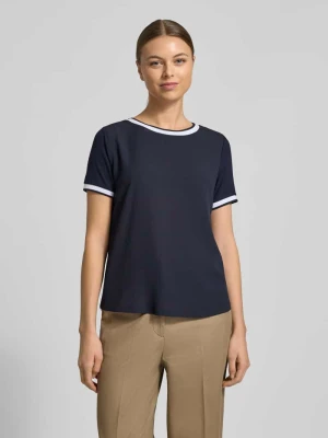 T-shirt o kroju regular fit z mieszanki wiskozy MORE & MORE