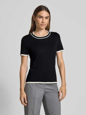 T-shirt o kroju regular fit z mieszanki wiskozy s.Oliver BLACK LABEL
