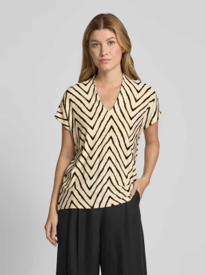 Bluzka o kroju regular fit z mieszanki wiskozy Tom Tailor