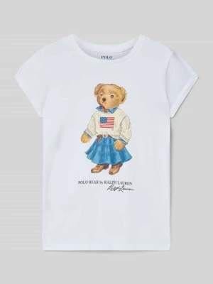 T-shirt o kroju regular fit z motywem Polo Bear Polo Ralph Lauren Teens