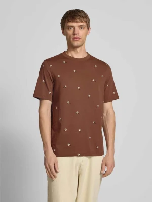 T-shirt o kroju regular fit z nadrukami z motywem Scotch & Soda