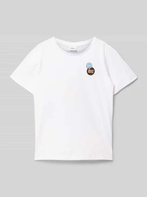 T-shirt o kroju regular fit z nadrukiem SMILEYWORLD® s.Oliver RED LABEL