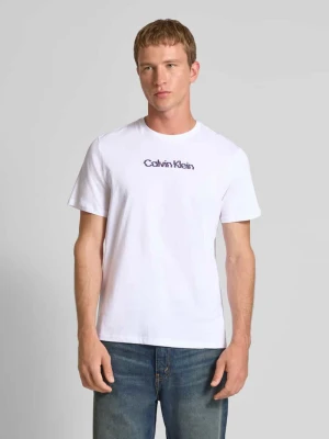 Zdjęcie produktu T-shirt o kroju regular fit z nadrukiem z logo model ‘Class’ Calvin Klein Jeans