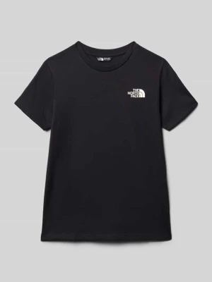 T-shirt o kroju regular fit z nadrukiem z logo model ‘DOME’ The North Face