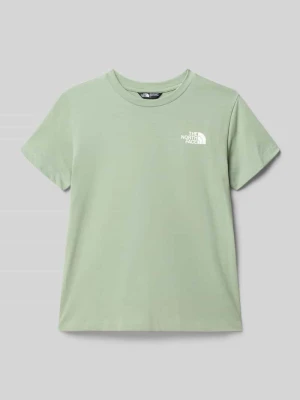 T-shirt o kroju regular fit z nadrukiem z logo model ‘DOME’ The North Face
