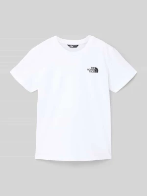 T-shirt o kroju regular fit z nadrukiem z logo model ‘DOME’ The North Face