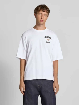 T-shirt o kroju regular fit z nadrukiem z logo model ‘Running Dog’ G-Star Raw