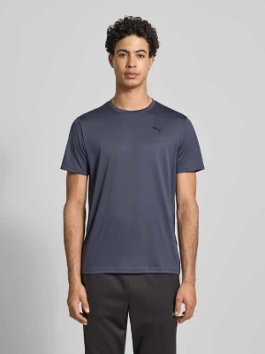 T-shirt o kroju regular fit z nadrukiem z logo model ‘Solid’ PUMA PERFORMANCE