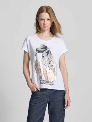 T-shirt o kroju regular fit z nadrukiem z motywem model ‘Juli’ Betty Barclay