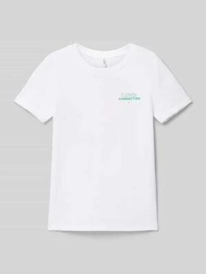 T-shirt o kroju regular fit z nadrukiem z motywem model ‘KOGINA’ Only