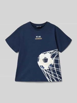 T-shirt o kroju regular fit z nadrukiem z napisem Mayoral