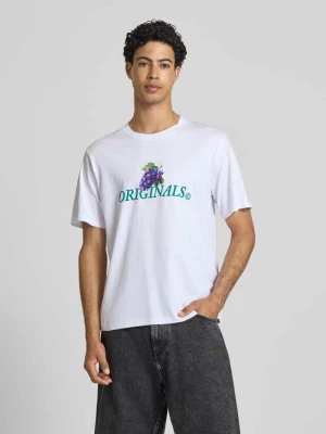 T-shirt o kroju regular fit z nadrukiem z napisem model 'Eres' jack & jones