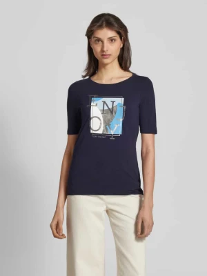 T-shirt o kroju regular fit z nadrukiem z napisem s.Oliver RED LABEL