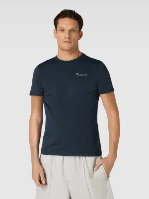 T-shirt o kroju regular fit z okrągłym dekoltem Knowledge Cotton Apparel