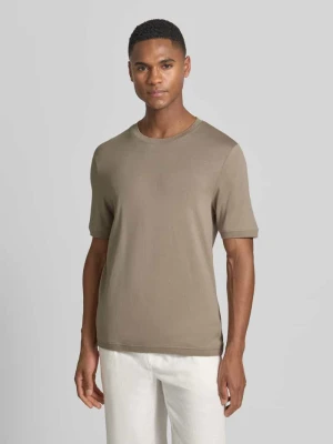 t-shirt o kroju regular fit z okrągłym dekoltem model 'Badi' CINQUE