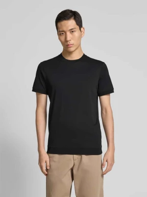 T-shirt o kroju regular fit z okrągłym dekoltem model ‘ON’ RAGMAN