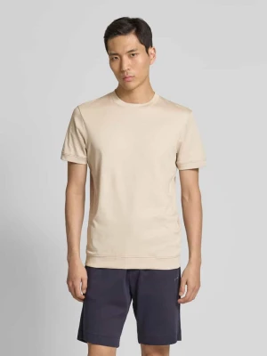 T-shirt o kroju regular fit z okrągłym dekoltem model ‘ON’ RAGMAN