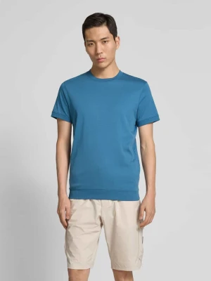 T-shirt o kroju regular fit z okrągłym dekoltem model ‘ON’ RAGMAN