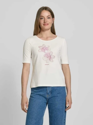 T-shirt o kroju regular fit z okrągłym dekoltem Tom Tailor