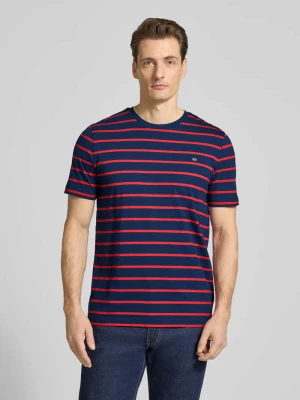 T-shirt o kroju regular fit z wyhaftowanym logo Christian Berg Men