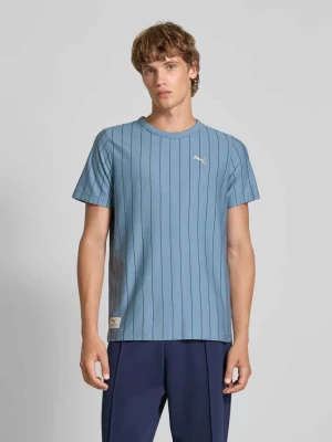 T-shirt o kroju regular fit z wyhaftowanym logo model ‘Class’ PUMA PERFORMANCE