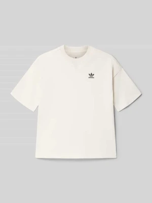 T-shirt o kroju regular fit z wyhaftowanym logo model ‘Clow’ adidas Originals