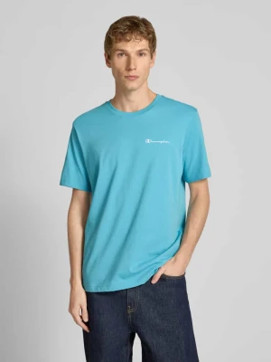 Zdjęcie produktu T-shirt o kroju regular fit z wyhaftowanym logo model ‘Icons’ Champion