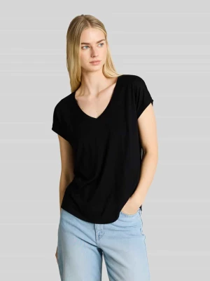 T-shirt o kroju relaxed fit Tom Tailor Denim