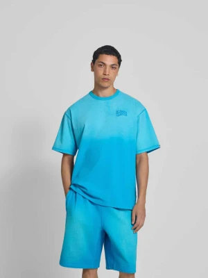 T-shirt o kroju Relaxed Fit z bawełny Billionaire Boys Club Błękitno-niebieski
