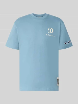 t-shirt o kroju relaxed fit z czystej bawełny Champion