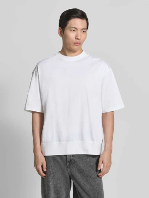 t-shirt o kroju relaxed fit z czystej bawełny Calvin Klein Biały