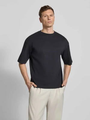 T-shirt o kroju relaxed fit z czystej bawełny JAKE*S STUDIO MEN