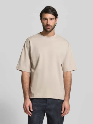 T-shirt o kroju relaxed fit z czystej bawełny JAKE*S STUDIO MEN