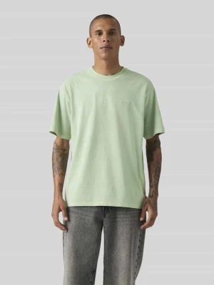 T-shirt o kroju relaxed fit z czystej bawełny Levi's Jasnozielony