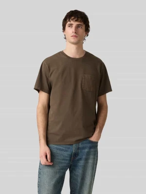 t-shirt o kroju relaxed fit z czystej bawełny Levi's Khaki