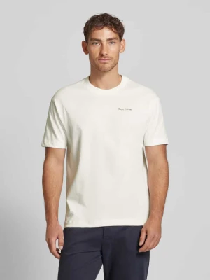 T-shirt o kroju relaxed fit z czystej bawełny Marc O'Polo
