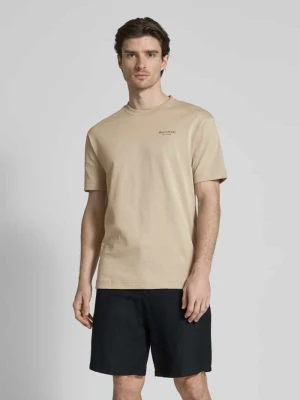 T-shirt o kroju relaxed fit z czystej bawełny Marc O'Polo