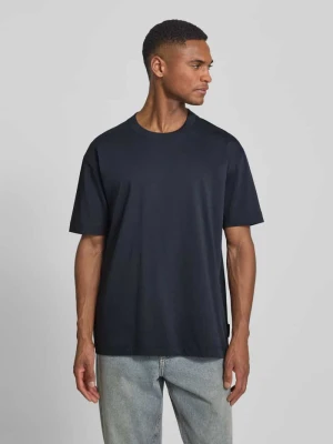 t-shirt o kroju relaxed fit z czystej bawełny Marc O'Polo