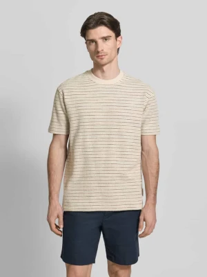 t-shirt o kroju relaxed fit z czystej bawełny Marc O'Polo