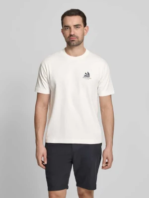 T-shirt o kroju relaxed fit z czystej bawełny Marc O'Polo
