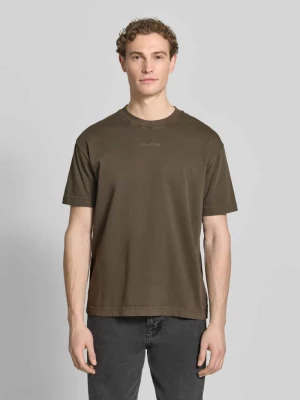 T-shirt o kroju relaxed fit z czystej bawełny Marc O'Polo