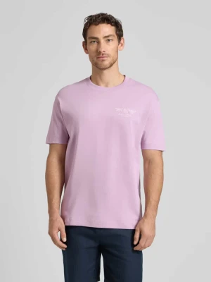 T-shirt o kroju relaxed fit z czystej bawełny Marc O'Polo