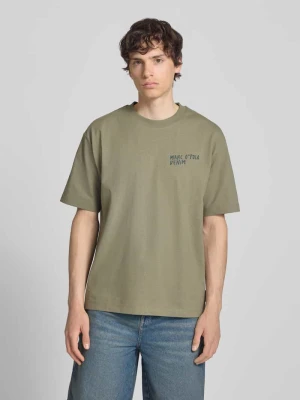 T-shirt o kroju relaxed fit z czystej bawełny Marc O'Polo