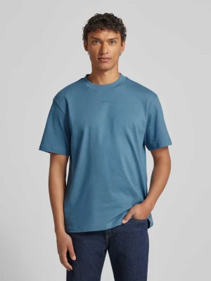 T-shirt o kroju relaxed fit z czystej bawełny model ‘DAPOLINO’ HUGO