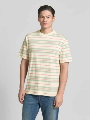 t-shirt o kroju relaxed fit z czystej bawełny model 'MAARKOS' ARMEDANGELS