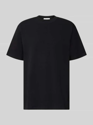 t-shirt o kroju relaxed fit z czystej bawełny model 'MAARKOS' ARMEDANGELS Czarny